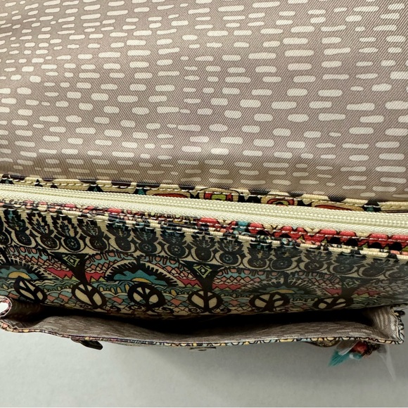 Sakroots Artist Circle Boho Convertible Crossbody Backpack Colorful Pattern NWT - Picture 8 of 12